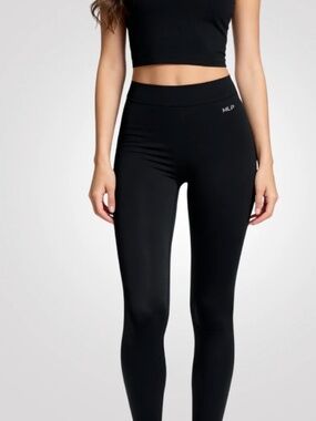 NWOT MLP Black Frenchy V Waist Legging